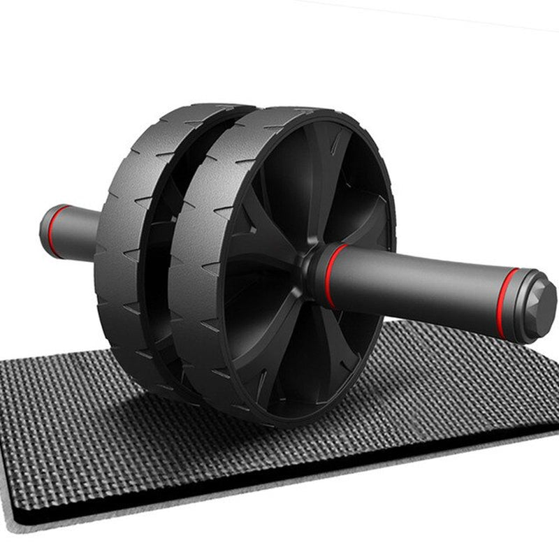 "Ultimate Ab Roller: Get Sculpted Abs with Our Non-Slip Tire Pattern Fitness Wheel!"