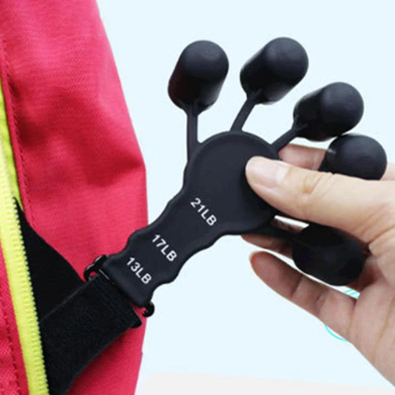 "Ultimate Finger Expander: Boost Hand Grip Strength and Wrist Power with Silicone Grip - Perfect for Resistance Training and Rehabilitation!"