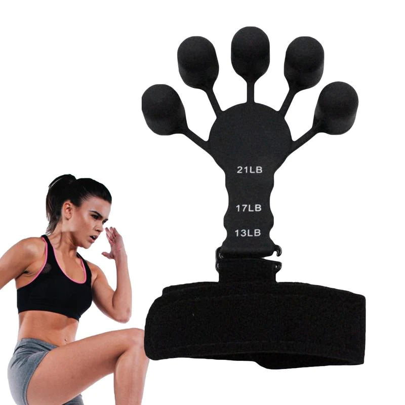 "Ultimate Finger Expander: Boost Hand Grip Strength and Wrist Power with Silicone Grip - Perfect for Resistance Training and Rehabilitation!"