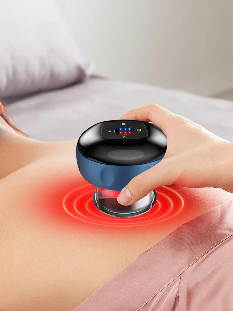 "Revitalize Your Body with Our Adjustable Electric Cupping Therapy Massager - Experience the Ultimate Vacuum Suction Cups Therapy for Back and Body Care!"