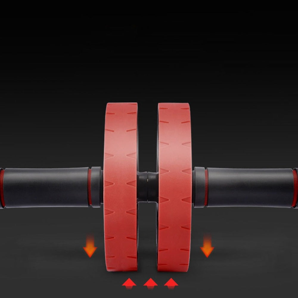 "Ultimate Ab Roller: Get Sculpted Abs with Our Non-Slip Tire Pattern Fitness Wheel!"